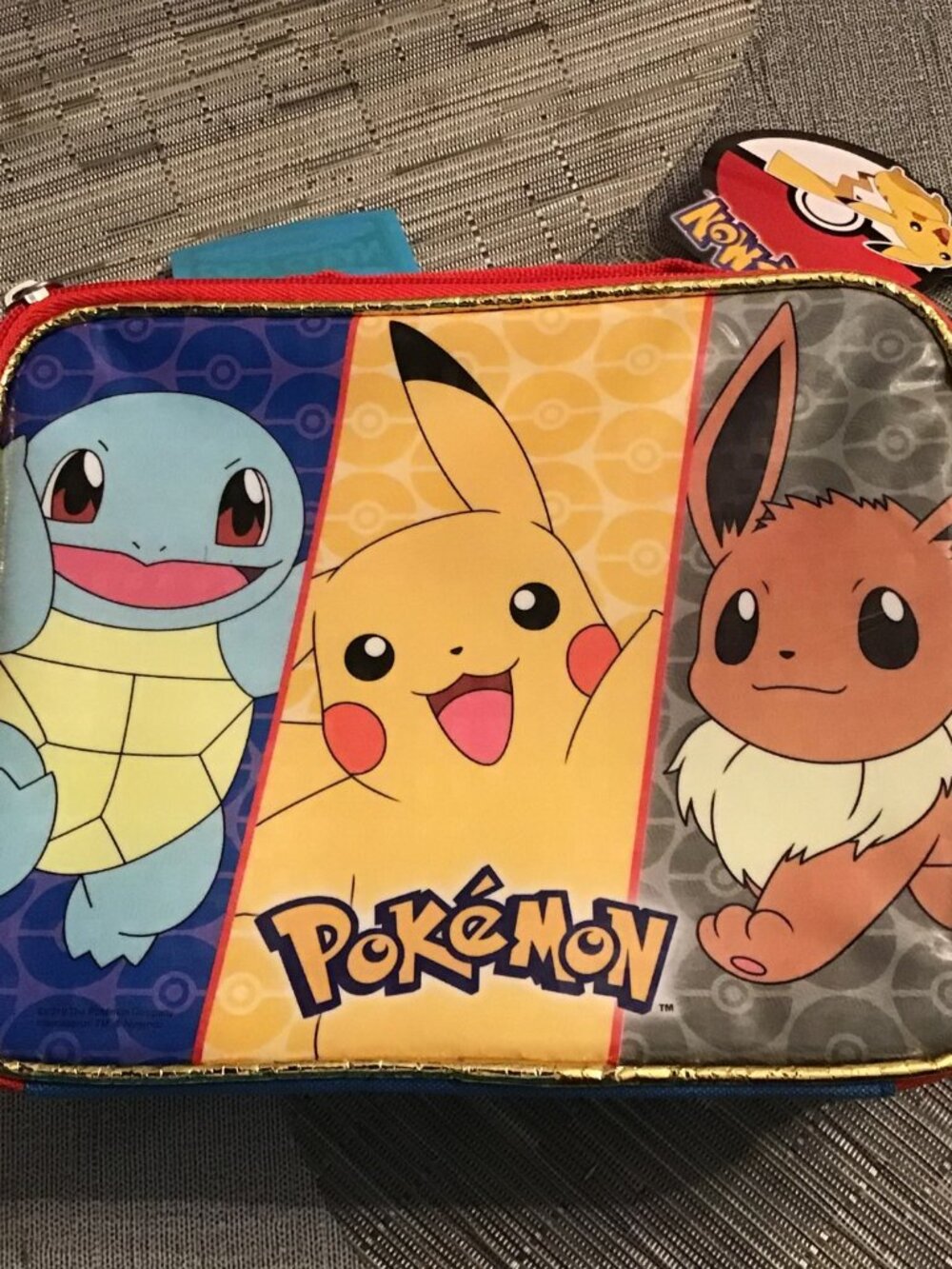New Thermos Brand Pokemon Themed Lunch Box